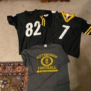Bundle of Steeler shirts